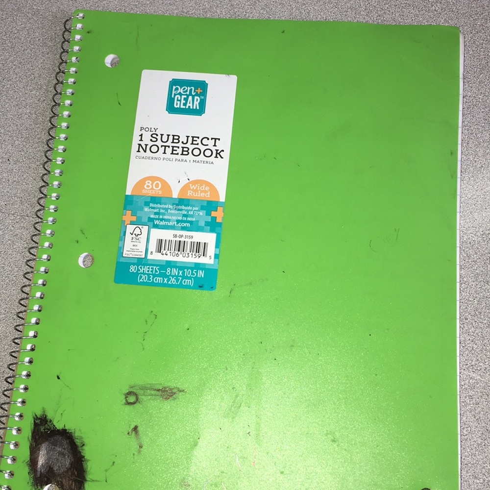 It’s a legendary notebook
